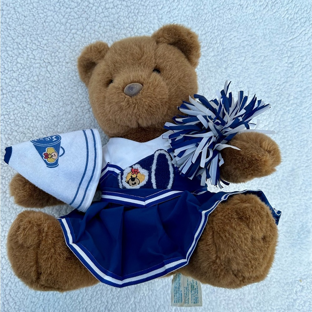 Build-A-Bear Teddy Bear Plush Cheerleader Sport